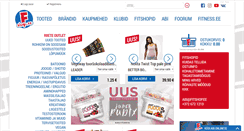 Desktop Screenshot of fitshop.fitness.ee