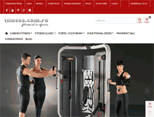 Tablet Screenshot of fitness.com.ro