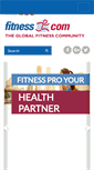 Mobile Screenshot of fitness.com