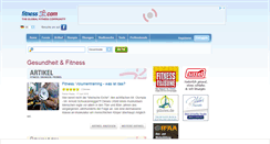Desktop Screenshot of de.fitness.com