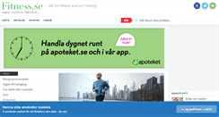 Desktop Screenshot of fitness.se