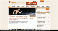 Desktop Screenshot of fitness.com.hr